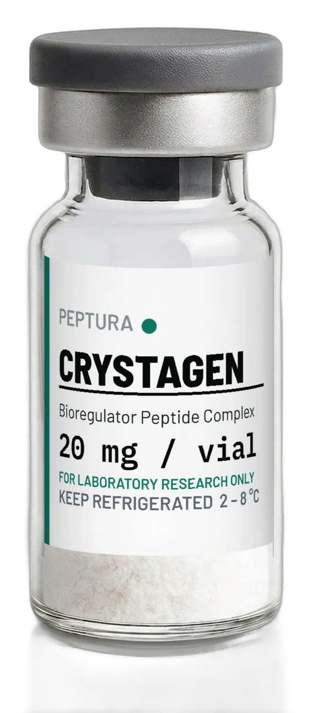 Crystagen vial